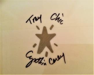 Artist Cynthia Carey Signature