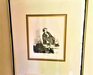 Set of  Four      Plea For The Widow