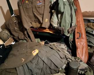 WW2 & Vietnam uniforms