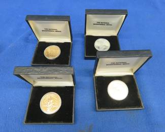 Lot 235. Four 1776-1976 Bicentennial Medals