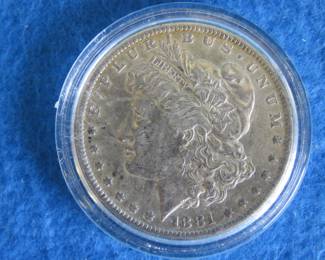 Lot 63. 1881 O Morgan Silver Dollar