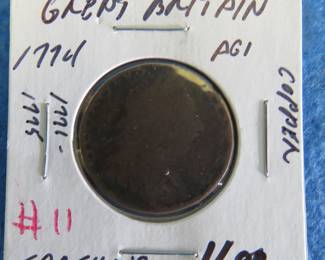 Lot 85. 1774 Farthing from Great Britain