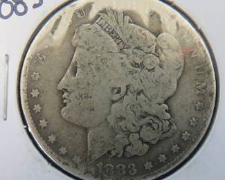 Lot 80. 1883 O Morgan Silver Dollar