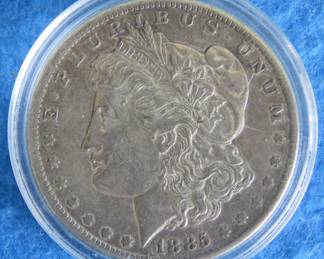 Lot 62. 1885 O Morgan Silver Dollar