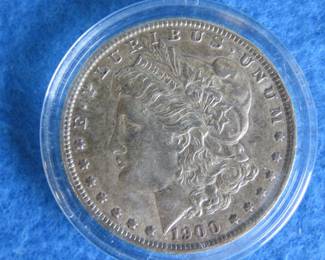 Lot 57. 1900 P&nbsp; Morgan Silver Dollar