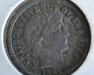 Lot 49. 1892 O Barber Dime