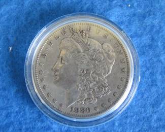 Lot 103. 1880 S Morgan Silver Dollar