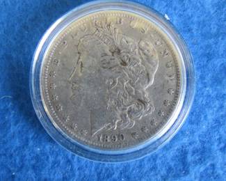 Lot 97. 1890 O Morgan Silver Dollar