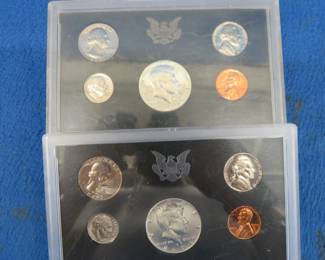 Lot 182. Two 1968 S&nbsp; Proof coin sets