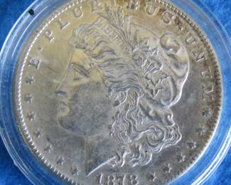 Lot 102. 1878 S Morgan Silver Dollar