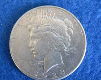 Lot 106. 1923 P Peace Dollar