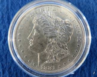 Lot 184. 1881 O Morgan Silver dollar