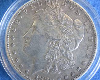 Lot 14. 1880 S&nbsp;Morgan Silver Dollar