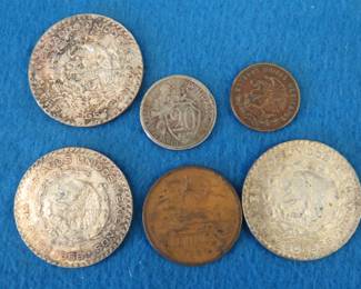 Lot 161. Mexican coins