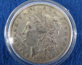Lot 188. 1879 P Morgan Silver dollar