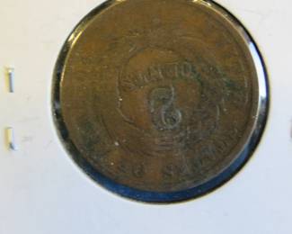 Lot 31. 1864 2 Cent Piece