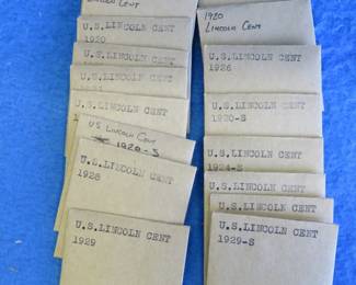 Lot 48. 19 Lincoln Pennies
