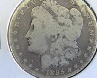 Lot 88. 1885 P Morgan Silver Dollar