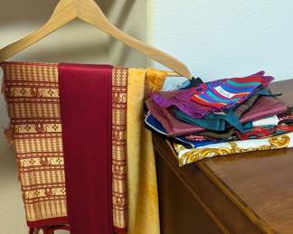 Lot #B20 - Shawl and Silk Scarf Collection