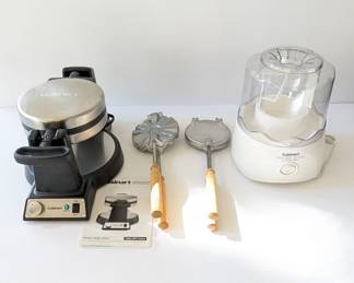 Lot #B79 - Waffles, Pizelles & Ice Cream!