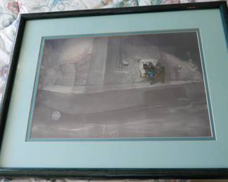 WALT DISNEY CEL--OLIVER AND COMPANY