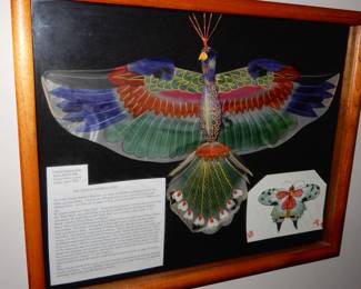 FRAMED JAPANESE KITES