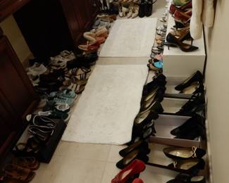 DID SOMEONE SAY SHOES? EVERY STYLE, LIKE NEW--SIZE 5,5 1/2, 6