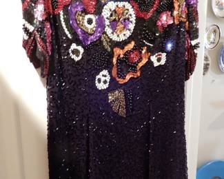 BEAUTIFUL DRESSY DRESSES--THIS ONE IS SEQUINS GALORE