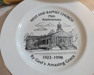 local church plate 