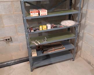 Tools and rack are for sale  There are 7 racks in this house