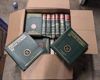 WST100 Entire Set Of "American Jurisprudence" Legal Forms 2d.