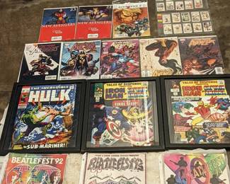 WST091 Collectible Books, Pictures And Miscellaneous Building Materials.