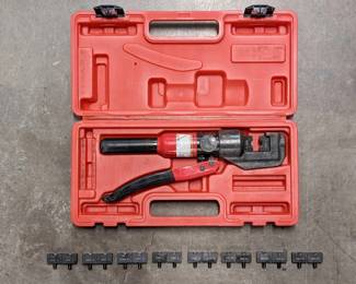 WST048 Pneumatic Heavy Duty Wire Crimper