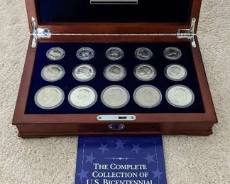 WST083 The Complete Collection Of U.S. Bicentennial Coins.