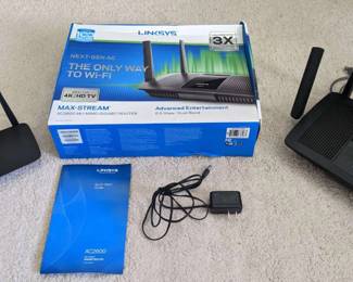 WST097 "LINKSYS" The Only Way To Wi-Fi.