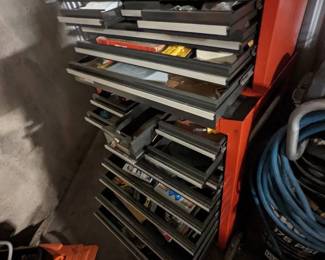 WST081 Craftsman Tool Storage Cabinet With Tools.