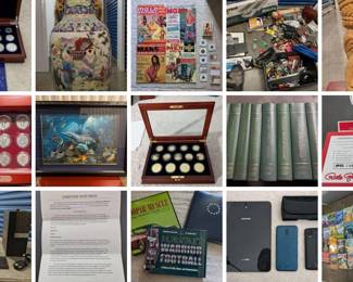 WAIMALU STORED TREASURES CTBids Online Auction • Bidding Ends 09/26/24 • Pickup 09/28/24
This auction features collectible coin sets, art, building materials and tools, hand carved tiki, collectibles, household goods, desktop computers and accessories, mystery lots, books and much, much more!