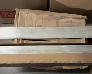 WST023 White Cultured Marble Sill, Waterproof Vinyl Flooring Tile And Glass Jealousies