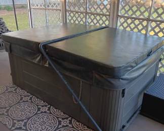 This hot tub works fabulously. Was professionally taken apart by a master electrician. All ready for transport!! 