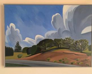 Joel Greene oil on masonite, 2015