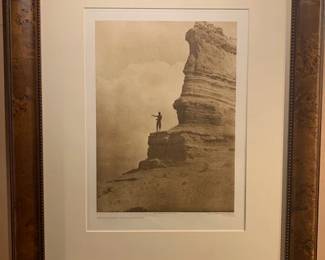 Edward Sheriff Curtis (1868-1952) 'The Offering - San Ildefonso' 74/228 photogravure, Suffolk Engraving Co