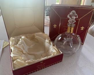 Remy Martin Baccarat Louis XIII 750 ml decanter (empty) with casket box, 2 available