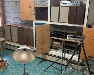 Speakers, turntables and more