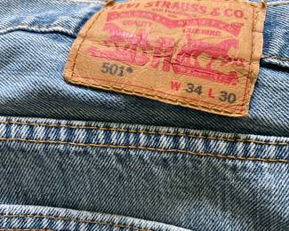 501 jeans $30 each appx 8 pairs