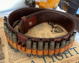 artillery belt - antique 