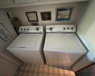 Washer and Dryer Set