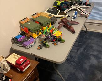 Vintage Teenage Mutant Ninja Turtles and G.I. Joe Toys