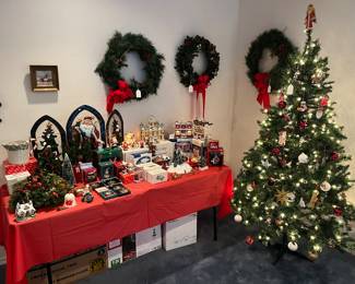 Christmas Village and Decor