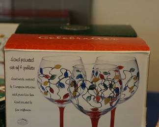 There is a very good collection of quality very well cared for Holiday decorations. 