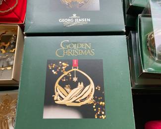 Georg Jensen ornaments 